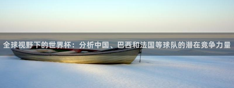 2026世界杯预选赛:全球视野下的世界杯:分析中国、巴西和法国等球队的潜在竞争力量